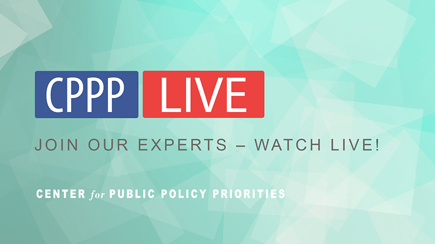 CPPP on Facebook Live